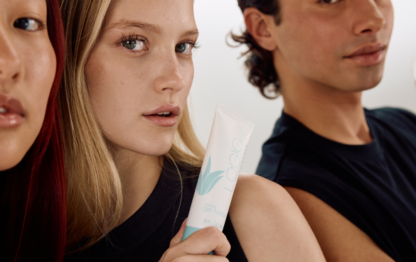 LOGIC by Forever – tre trin til effektiv hudpleje. Gelbaseret formel med aloe vera, perfekt til kombineret hud.